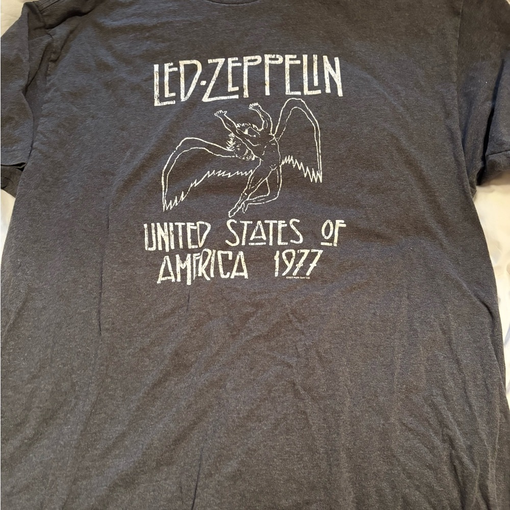 Led Zeppelin Gray T-Shirt Vintage